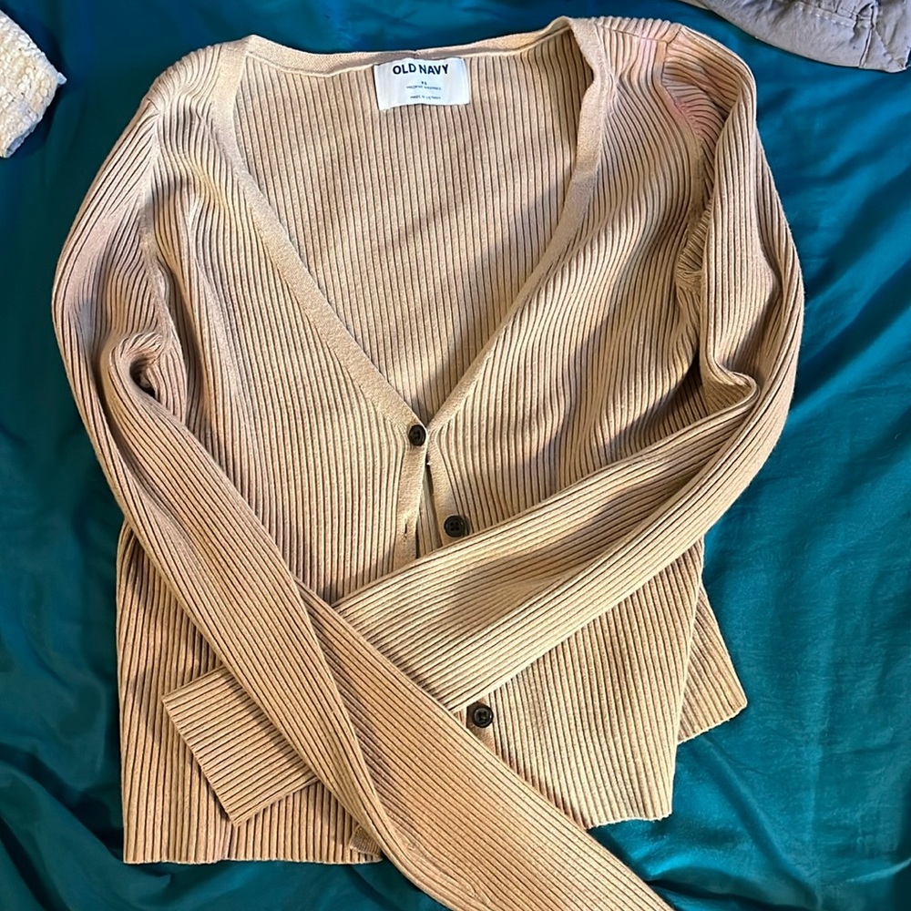 Button up sweater